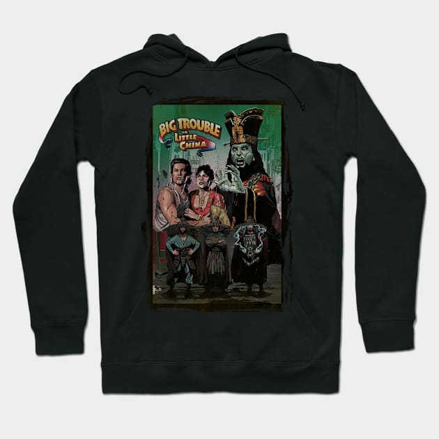 Big Trouble in Little China//Movie Fanart Cover Hoodie by CreatenewARTees